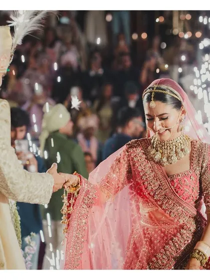 The moment he takes her hand. We ensure the setting is perfect, with guests surrounding them and soft pyro lights adding a touch of magic to this heartfelt tradition.