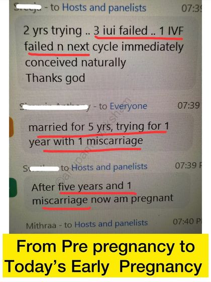 From failed IUI and IVF to miscarriages, these students have overcome so much. Seeing them in my early pregnancy class makes me so happy.