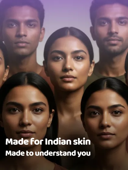 Made for Indian skin, made to understand you. This is my core philosophy. My products are created with our unique skin needs and tones in mind.