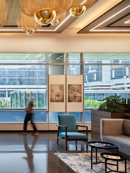 A glimpse into the APT office in New Delhi, a project focused on creating a workspace that fosters collaboration, well-being, and adaptability for its inhabitants.