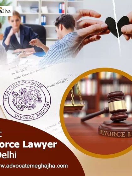 This image combines the symbols of divorce: a legal document, a gavel, and a broken union. I handle every aspect of divorce law, ensuring high performance and attention to detail in every case.