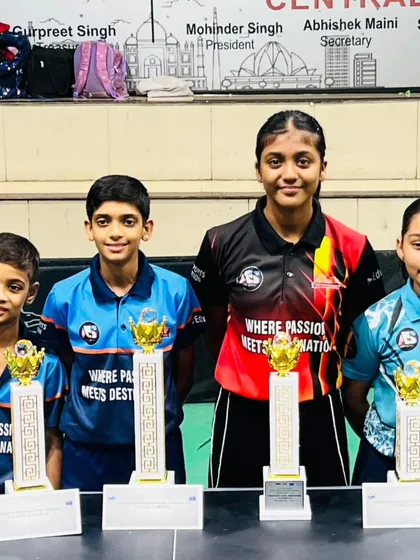 Another great performance at the Delhi State tournament. Our players Shanaya Tyagi and Janvi Garg secured Gold and Silver in the U-13 Girls category.
