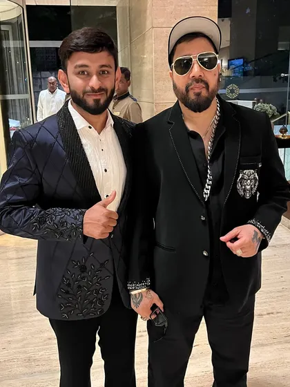 Backstage with the powerhouse performer Mika Singh after another successful live concert. I work closely with artists to ensure the event flow is seamless and the energy stays high from start to finish.