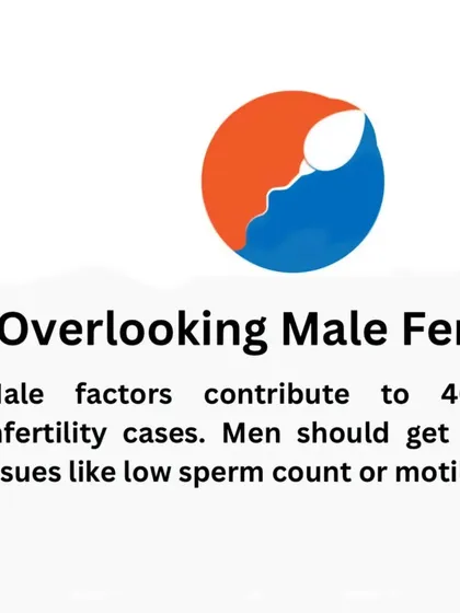 Fertility is a journey for two. It's a common misconception to focus only on the female partner, as male factors contribute to nearly half of all infertility cases. My approach involves a comprehensive evaluation for both partners to address issues like sperm count and motility.