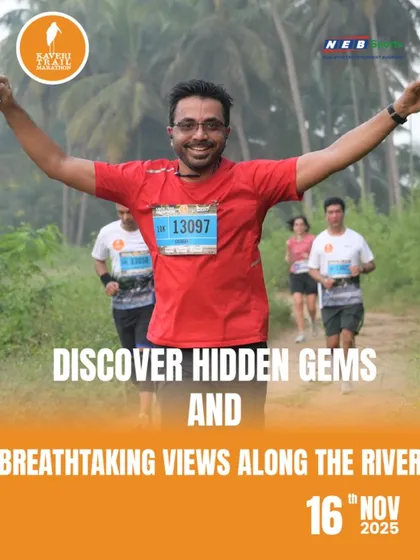 Discover hidden gems and breathtaking views along the river. The Kaveri Trail Marathon is a journey through nature's finest landscapes.