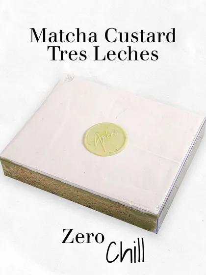 For those who love a creamy, decadent dessert, my Matcha Custard Tres Leches is a must-try. It's a light, airy cake soaked in three types of milk with a delicate matcha flavour.