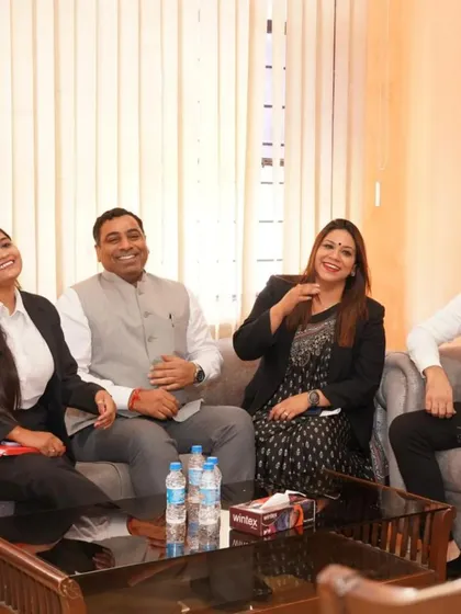 A candid moment of laughter and camaraderie with my colleagues after the seminar. While the topics are serious, building strong professional relationships helps us support each other in this demanding field.