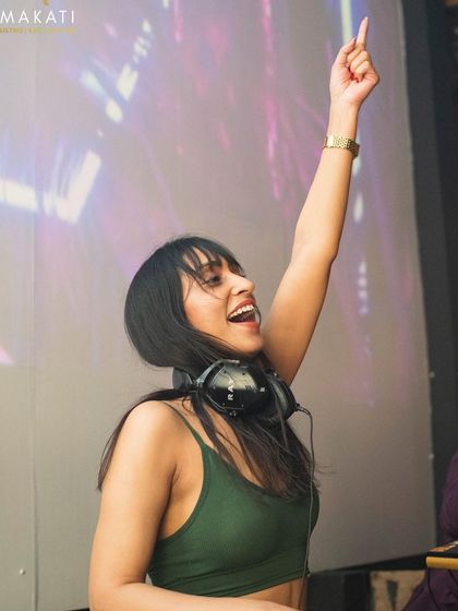 A weekend schedule announcement. This photo captures my excitement and energy, letting everyone know I have two big gigs lined up.