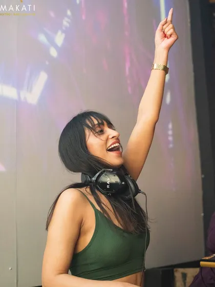 A weekend schedule announcement. This photo captures my excitement and energy, letting everyone know I have two big gigs lined up.