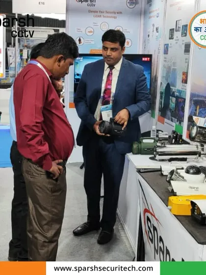 Our rugged and durable cameras are designed for harsh marine environments. A demonstration in progress at the Maritime India Exhibition.