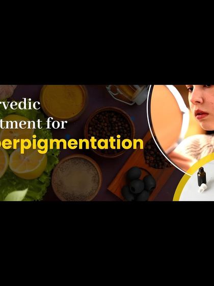 Hyperpigmentation is often linked to a Pitta imbalance. My treatment for this involves both internal and external care. I use herbal face packs (Mukha Lepa) with ingredients like Manjistha and Kesar, alongside diet recommendations, to cool the body, detoxify the blood, and naturally even out your skin tone.