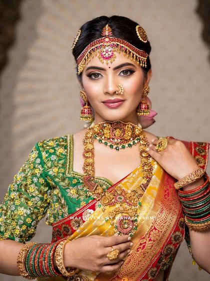 Makeovers by Mahalakshmi - Bridal & Wedding Makeup Timeless Muhurtham Looks photo 88