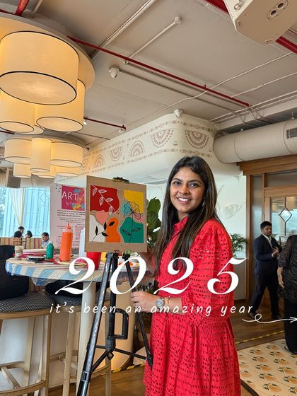 A look back at an amazing year. I'm so grateful for all the people I've met and the opportunities I've had to create, teach, and celebrate through art.