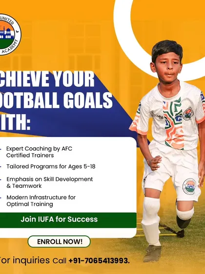 Achieve your football goals with our expert coaching, tailored programs, and modern infrastructure. We provide a clear path to success.