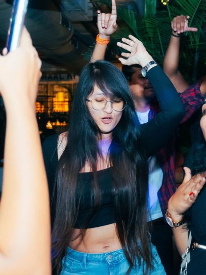 A guest completely lost in the music. This is the goal: to create a space where you can forget everything and just dance.