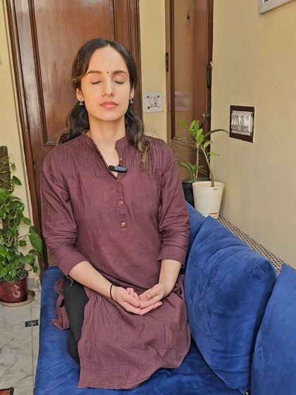 This is your reminder to slow down. Take a step back from the rush of life, close your eyes, and just breathe. Conscious living starts with these small moments of stillness.