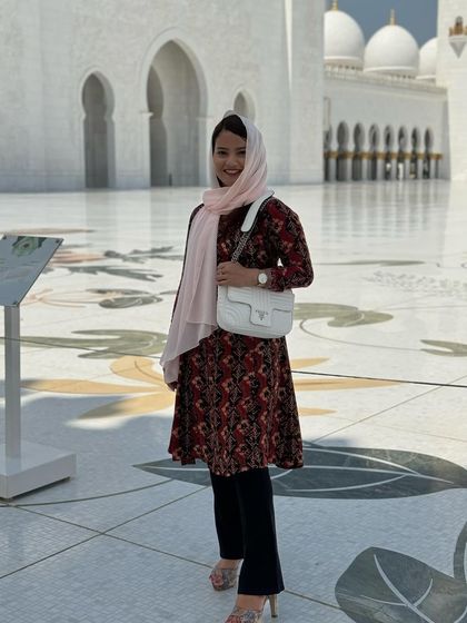 The pristine white marble was breathtaking.