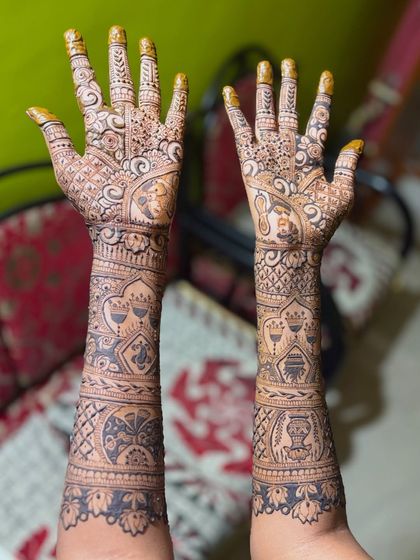 Chandu - Bridal Mehendi Custom Bridal Portraits photo 9