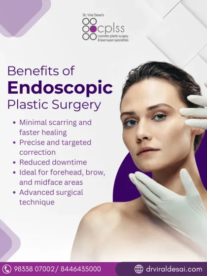 Endoscopic plastic surgery represents a significant advancement in facial rejuvenation. This minimally invasive technique allows for precise corrections with smaller incisions, leading to minimal scarring, reduced downtime, and a quicker return to your daily life.