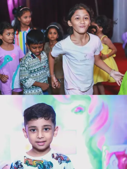 More candid moments from a 5th birthday party. Capturing kids interacting and playing freely is the best way to document the true spirit of the celebration.