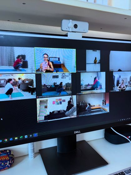 Sandhya Balakrishnan - Online Group Fitness & Yoga Program Live Online "YogaFit" Classes photo 5