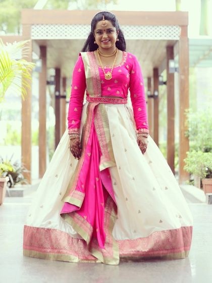 Amaira - Custom Ethnic & Fusion Wear Timeless Half Sarees & Langa Vonis photo 4