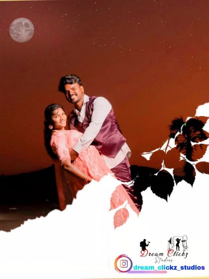 A romantic, stylized portrait from a couple's photoshoot. I use creative editing techniques to create a dreamy, cinematic look, perfect for a special memory.