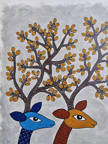 Nidhi - Custom & Fine Art Paintings Traditional Indian Folk Art photo 11