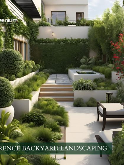 Greenium - Outdoor Landscaping & Garden Design Poolside & Backyard Sanctuaries photo 14