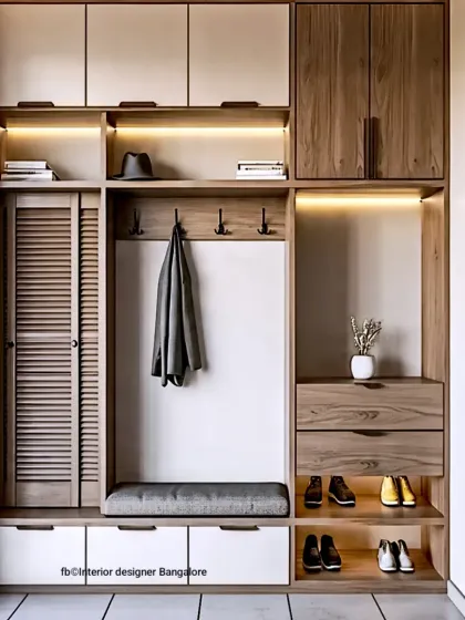 Interior Design - Custom Furniture & Storage Solutions Smart Entryway & Foyer Storage photo 3