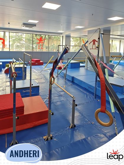This is our Andheri center, fully equipped and ready to help gymnasts train, grow, and shine.