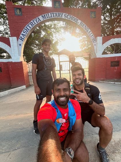 Sujith Kumar - Running & Fitness Coaching My Military School Roots photo 12