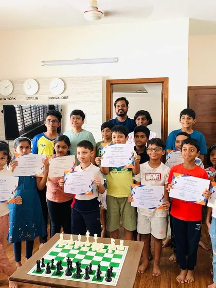 The proud winners from our 3rd Summer Camp Batch, holding their certificates. We celebrate the progress and achievement of every participant.