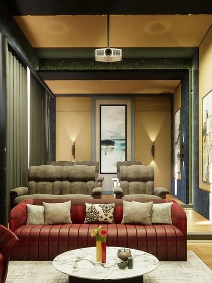 Another view of the multi-level seating arrangement, designed to give everyone the perfect view.