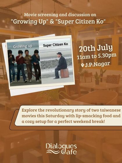 We love collaborating with communities like The Parallel Cinema Club to host unique events like this Taiwanese movie screening. It's all about bringing new stories and experiences to our space.