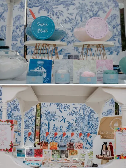 A collection of the unique and personal details we've incorporated into our weddings, from custom signage and decor to interactive stalls and thoughtful guest favors.