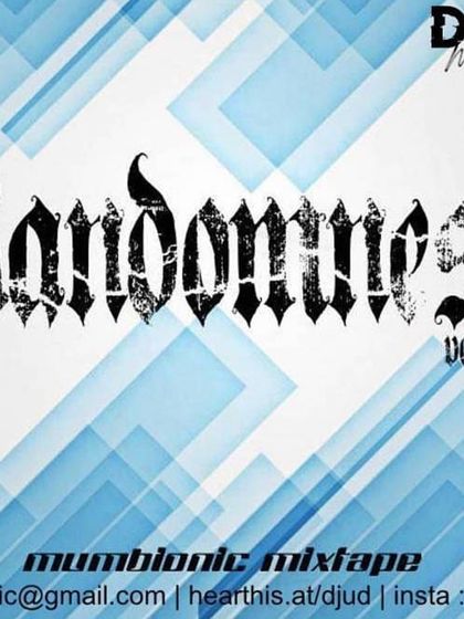 The cover for my "Randomness" mixtape, one of my most popular sets. This mix crosses genres and borders, blending different styles into one cohesive journey.