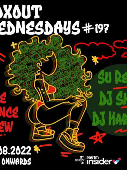 Another Boxout Wednesdays, this time a block party style takeover with my man Su Real and the Irie Dance Crew. These nights are all about high energy.
