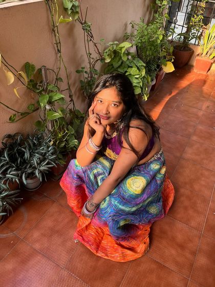 Rachita Burjupati - Custom Apparel & Wearable Art Hand-Painted Bridal Wear photo 5