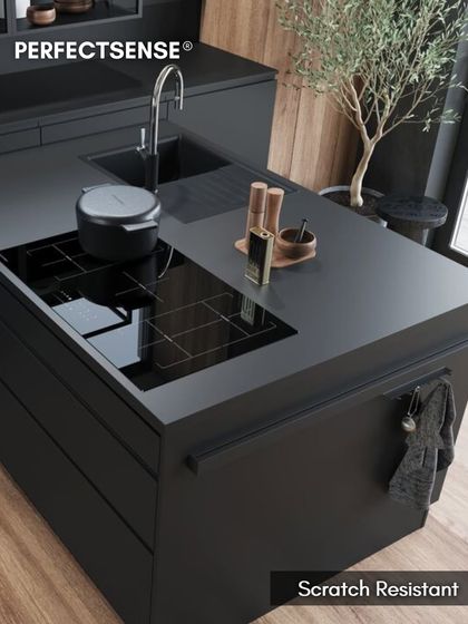 PerfectSense® surfaces are also highly scratch-resistant, standing up to the wear and tear of daily use while maintaining their beautiful finish.