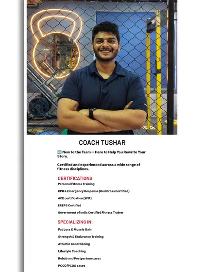 I believe in backing up the talk with qualifications. As a certified trainer by ACE, EREPS, and the Red Cross, my first priority is your safety and designing a program based on proven science, not just guesswork.