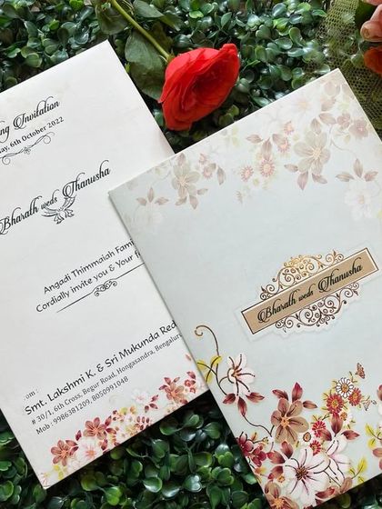 The Beginning - Wedding Invitations Modern Floral & Botanical Invites photo 41