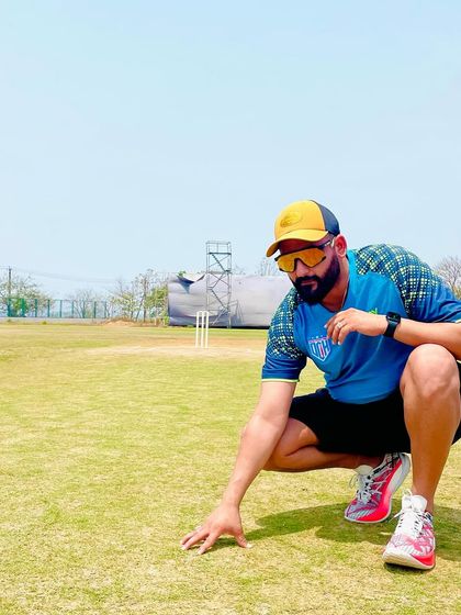 Cricket is not just a game, it’s an addiction fueled by love and passion. A moment of reflection on the pitch.