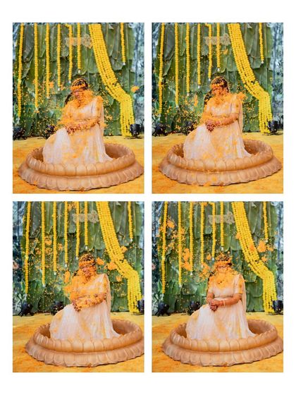 Vibrant Haldi Moments photo 36