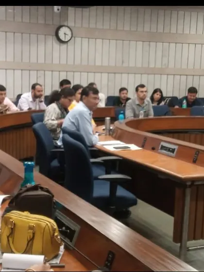 A view of the engaged audience during the legislative drafting training program at the Parliament Library building. The questions and discussions that arise in these sessions are a vital part of the learning process for everyone involved.