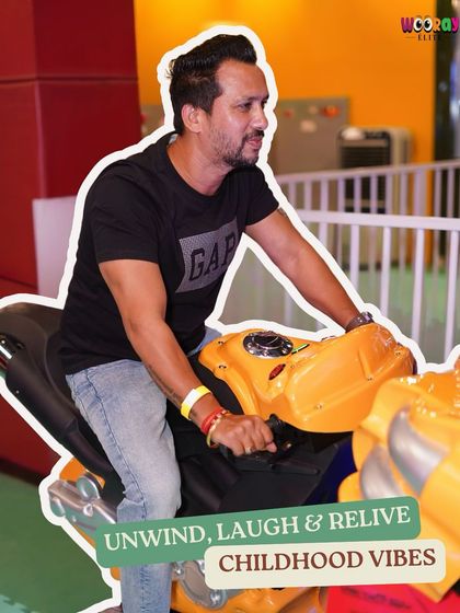 Unwind, laugh, and relive your childhood vibes. Our arcade isn't just for kids; we see parents having a blast on the racing games all the time.