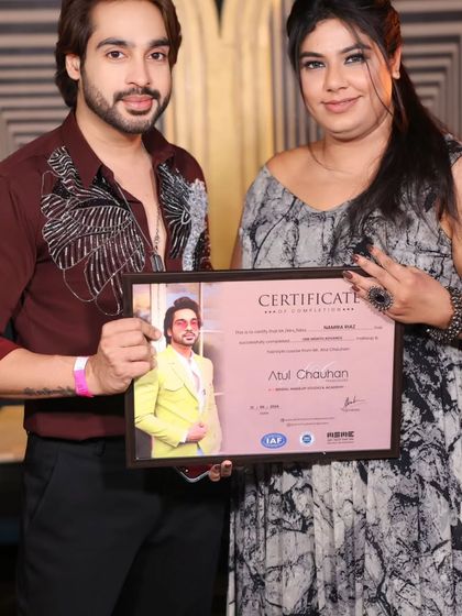 Celebrating another graduate. Her final look was exceptional.