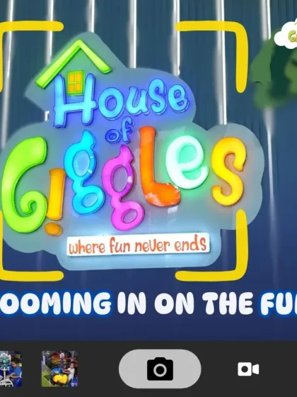 Zooming in on the fun! My logo is front and center in this graphic, representing a brand where the fun never ends. Join us and let your little ones explore the excitement.