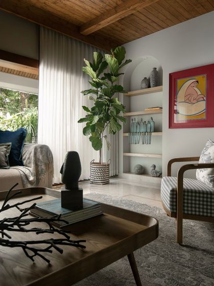 Aakriti Saraf Design - Full-Service Residential Interior Design The Art of Stillness: Living & Social Spaces photo 67