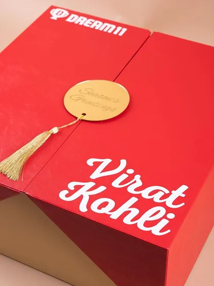 It was an honor to curate these personalized Diwali hampers for Dream11, sent to members of the Indian Cricket Team, including this one for Virat Kohli. Working with top brands to appreciate top talent is what we live for.